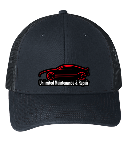 Baseball Hat - Snapback Trucker Cap C112 - Unlimited Maintenance and Repair