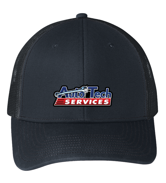Baseball Hat - Snapback Trucker Cap C112 - Auto Tech Services