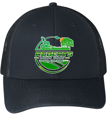 Baseball Hat - Snapback Trucker Cap C112 - Roberts Lawn Care