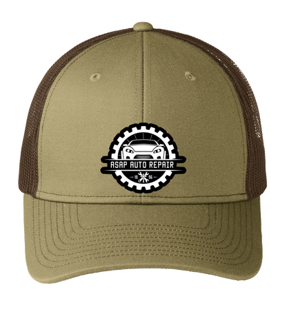 Baseball Hat - Snapback Trucker Cap C112 - ASAP Auto Repair