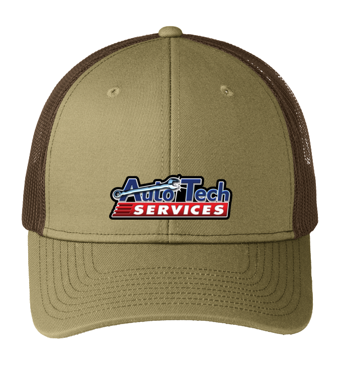 Baseball Hat - Snapback Trucker Cap C112 - Auto Tech Services