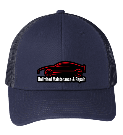 Baseball Hat - Snapback Trucker Cap C112 - Unlimited Maintenance and Repair