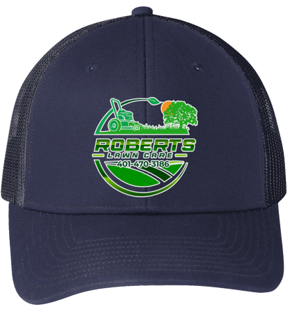 Baseball Hat - Snapback Trucker Cap C112 - Roberts Lawn Care