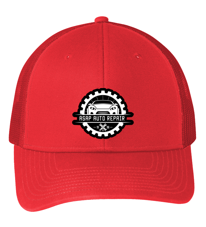 Baseball Hat - Snapback Trucker Cap C112 - ASAP Auto Repair