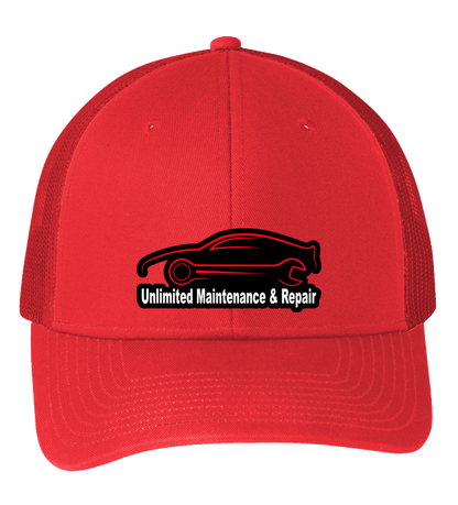 Baseball Hat - Snapback Trucker Cap C112 - Unlimited Maintenance and Repair