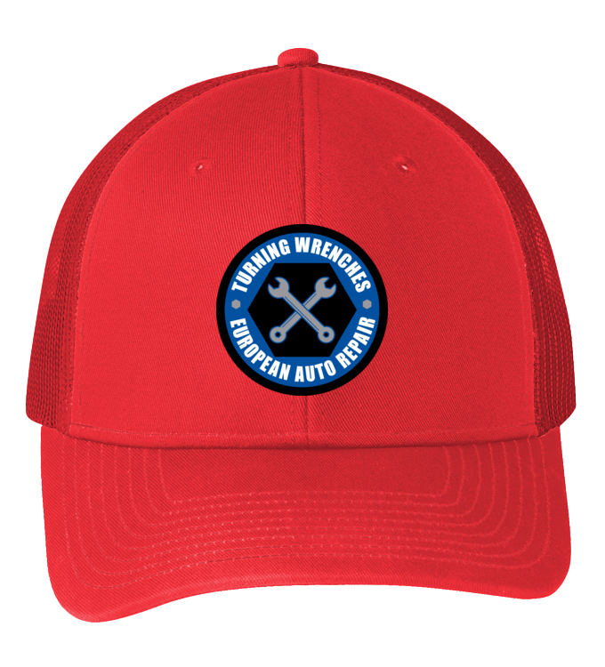 Baseball Hat - Snapback Trucker Cap C112 - Turning Wrenches European Auto Repair