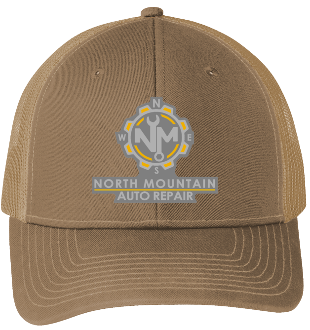 Baseball Hat - Snapback Trucker Cap C112 - North Mountain Auto