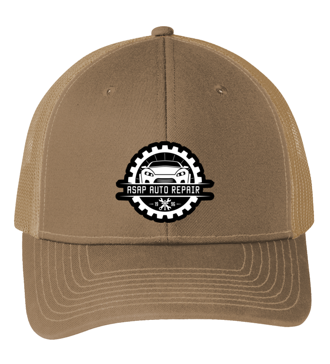 Baseball Hat - Snapback Trucker Cap C112 - ASAP Auto Repair