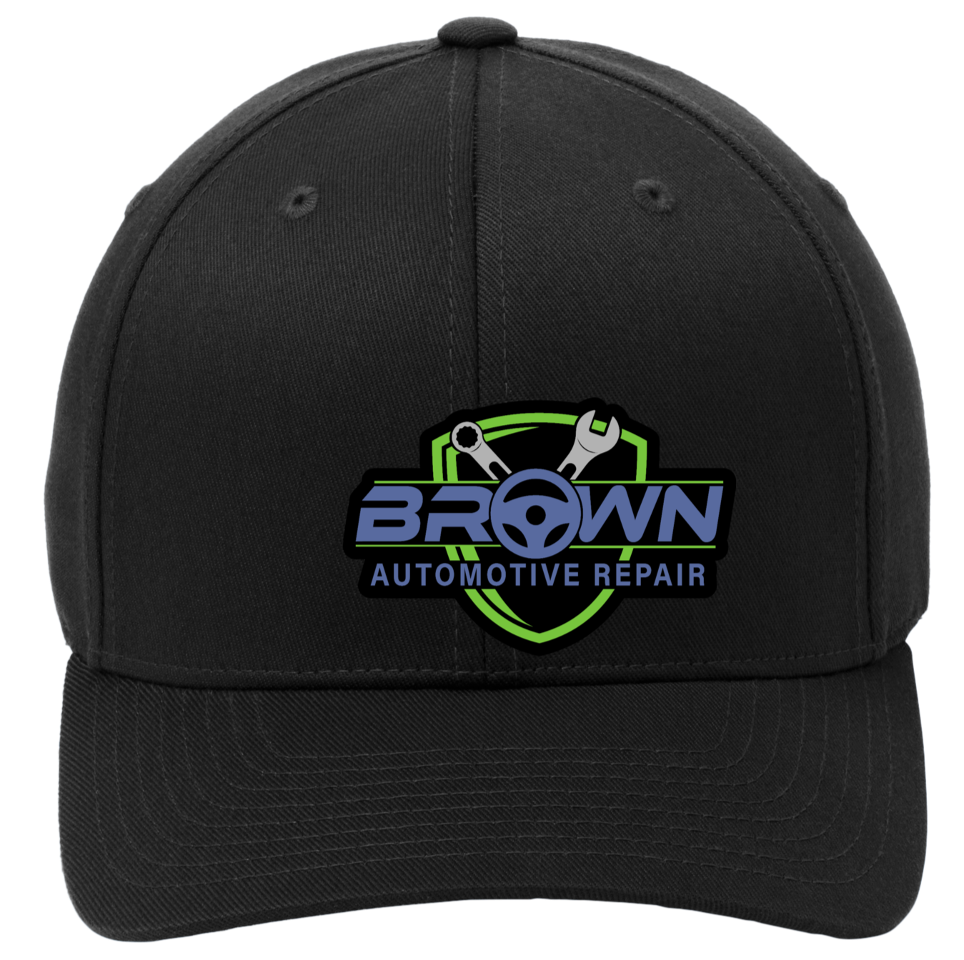 Port Authority® Flexfit® Cap C865 - Brown Automotive Repair