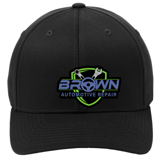 Port Authority® Flexfit® Cap C865 - Brown Automotive Repair