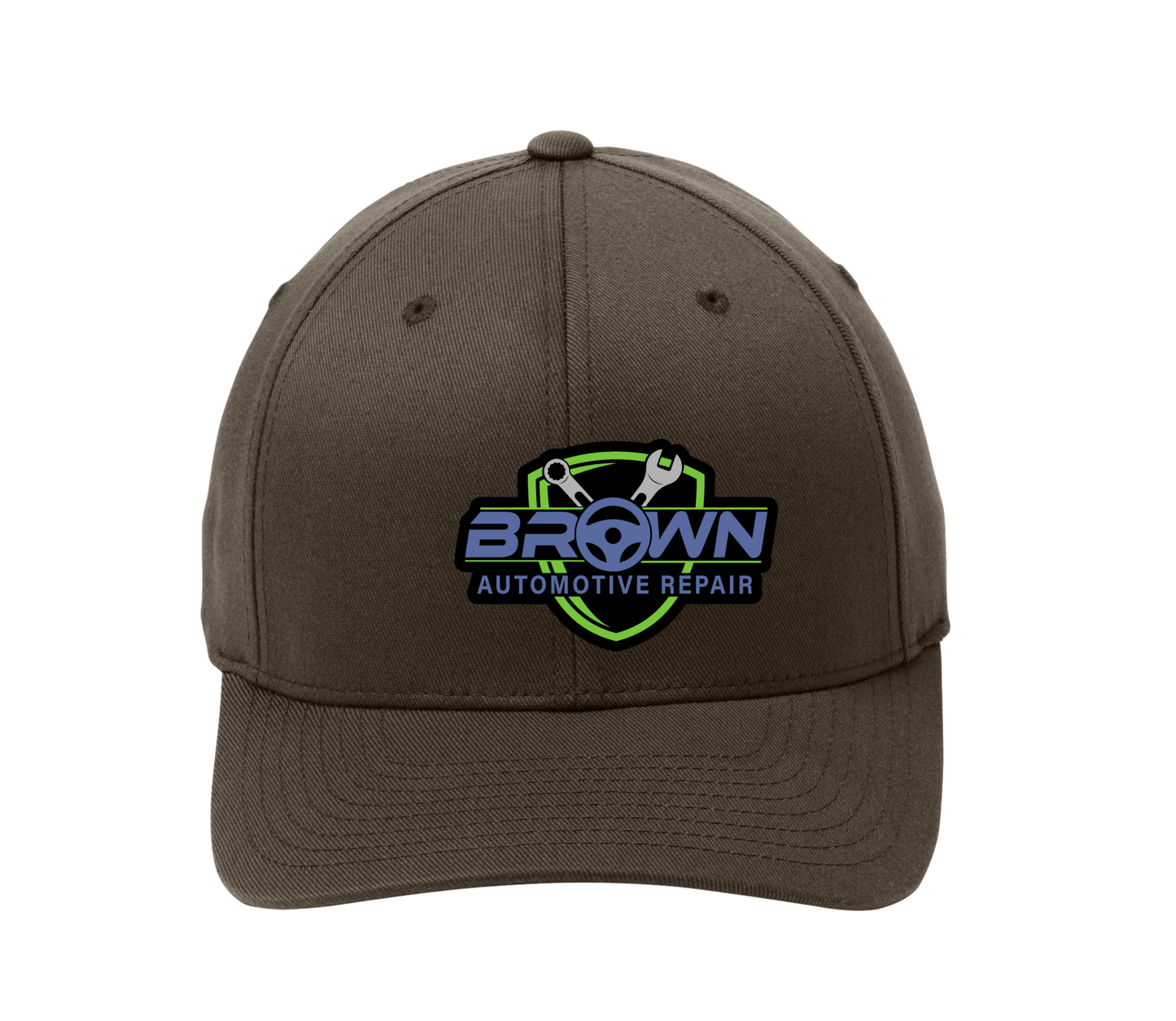 Port Authority® Flexfit® Cap C865 - Brown Automotive Repair