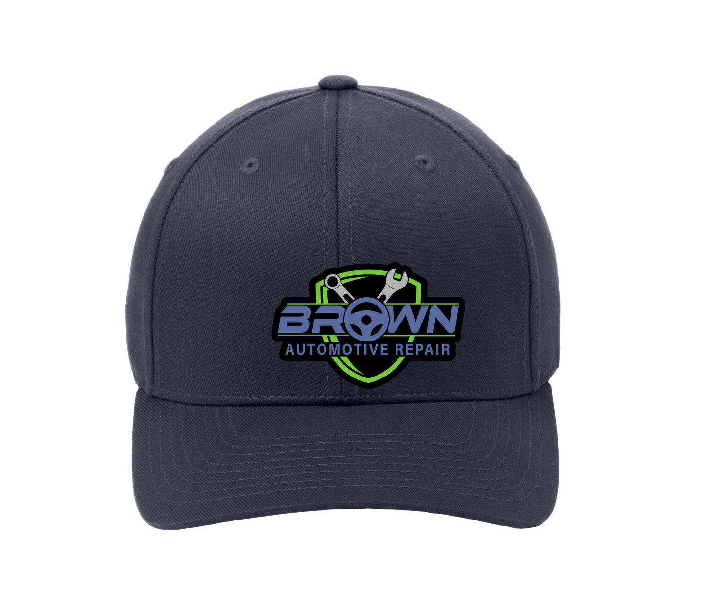 Port Authority® Flexfit® Cap C865 - Brown Automotive Repair