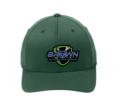 Port Authority® Flexfit® Cap C865 - Brown Automotive Repair