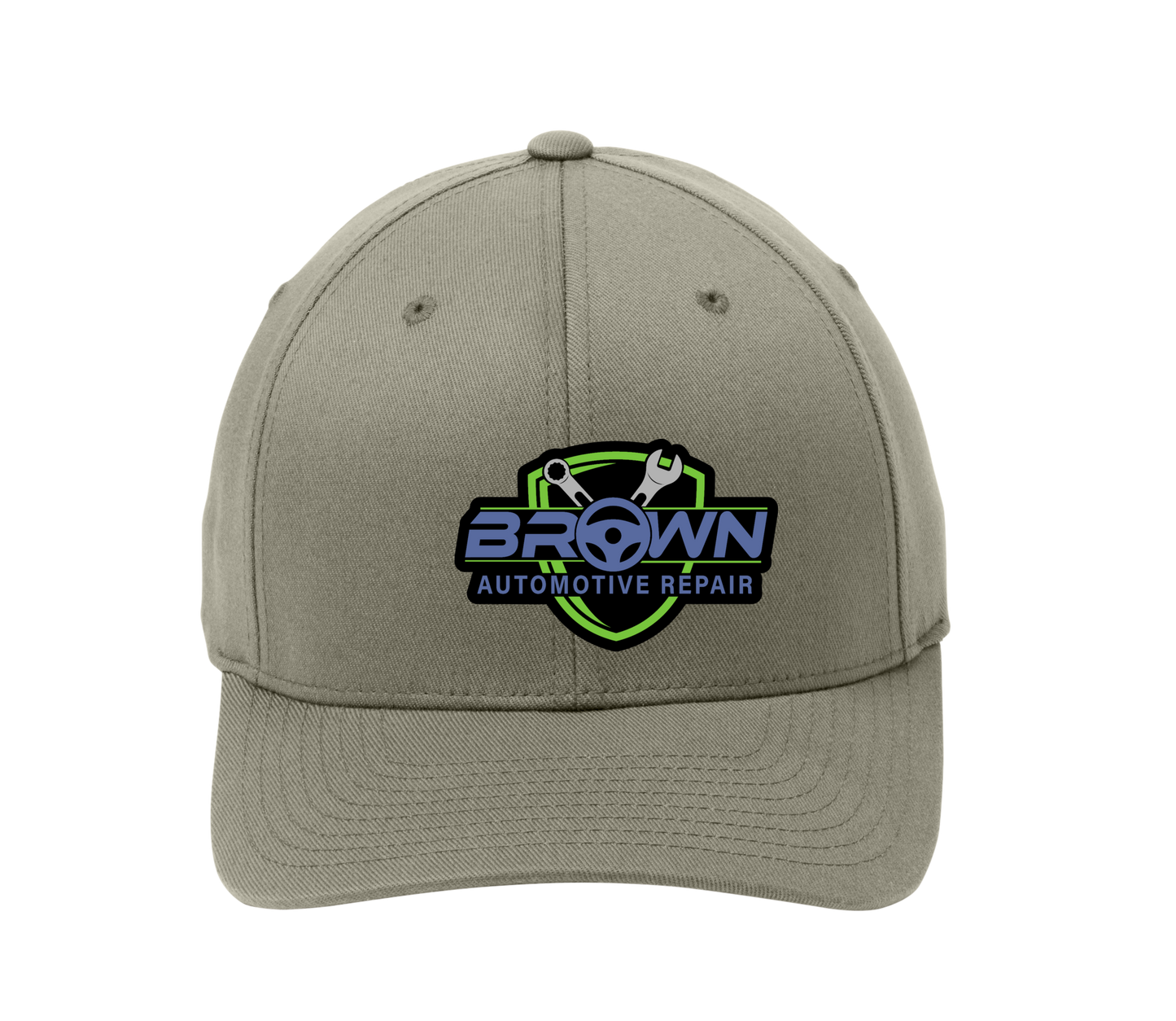 Port Authority® Flexfit® Cap C865 - Brown Automotive Repair