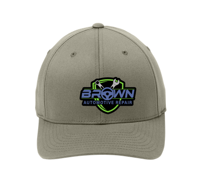 Port Authority® Flexfit® Cap C865 - Brown Automotive Repair