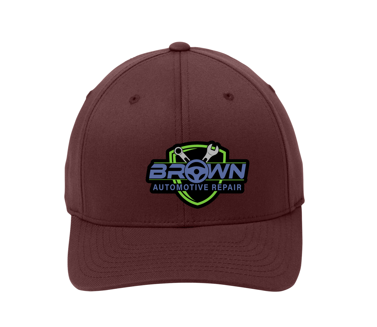 Port Authority® Flexfit® Cap C865 - Brown Automotive Repair
