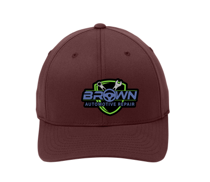 Port Authority® Flexfit® Cap C865 - Brown Automotive Repair