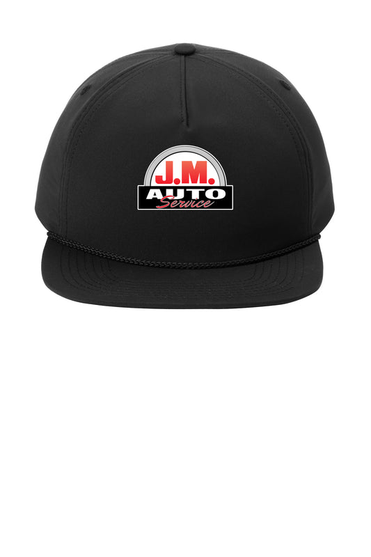 Port Authority 5-Panel Poly Rope Cap- JM Auto Service