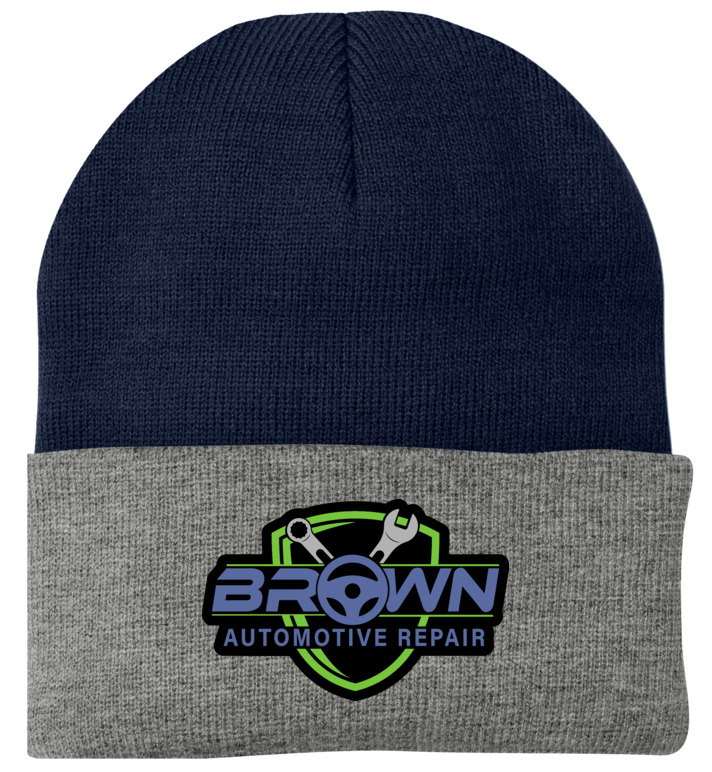 Port & Company® - Knit Cap / Beanie CP90 - Brown Automotive Repair