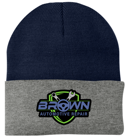 Port & Company® - Knit Cap / Beanie CP90 - Brown Automotive Repair