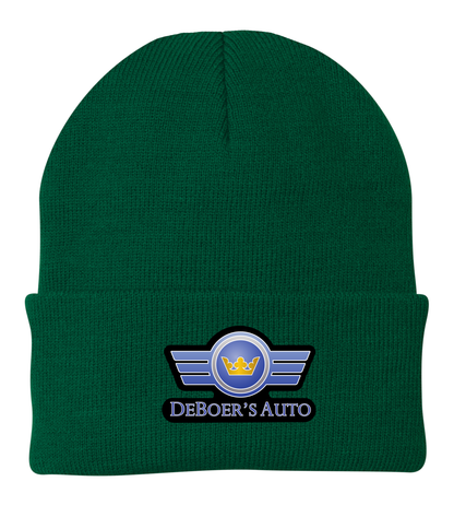 Lined Knit Cap / Beanie - Fleece-Lined CP90L - DeBoer's Auto