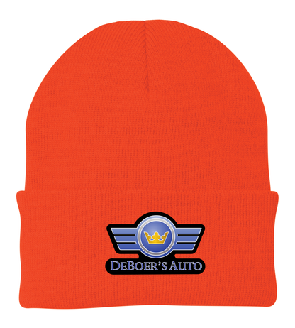 Lined Knit Cap / Beanie - Fleece-Lined CP90L - DeBoer's Auto