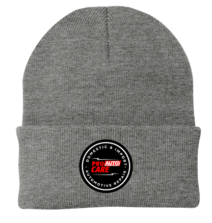 Lined Knit Cap / Beanie - Fleece-Lined CP90L - Pro Auto Care