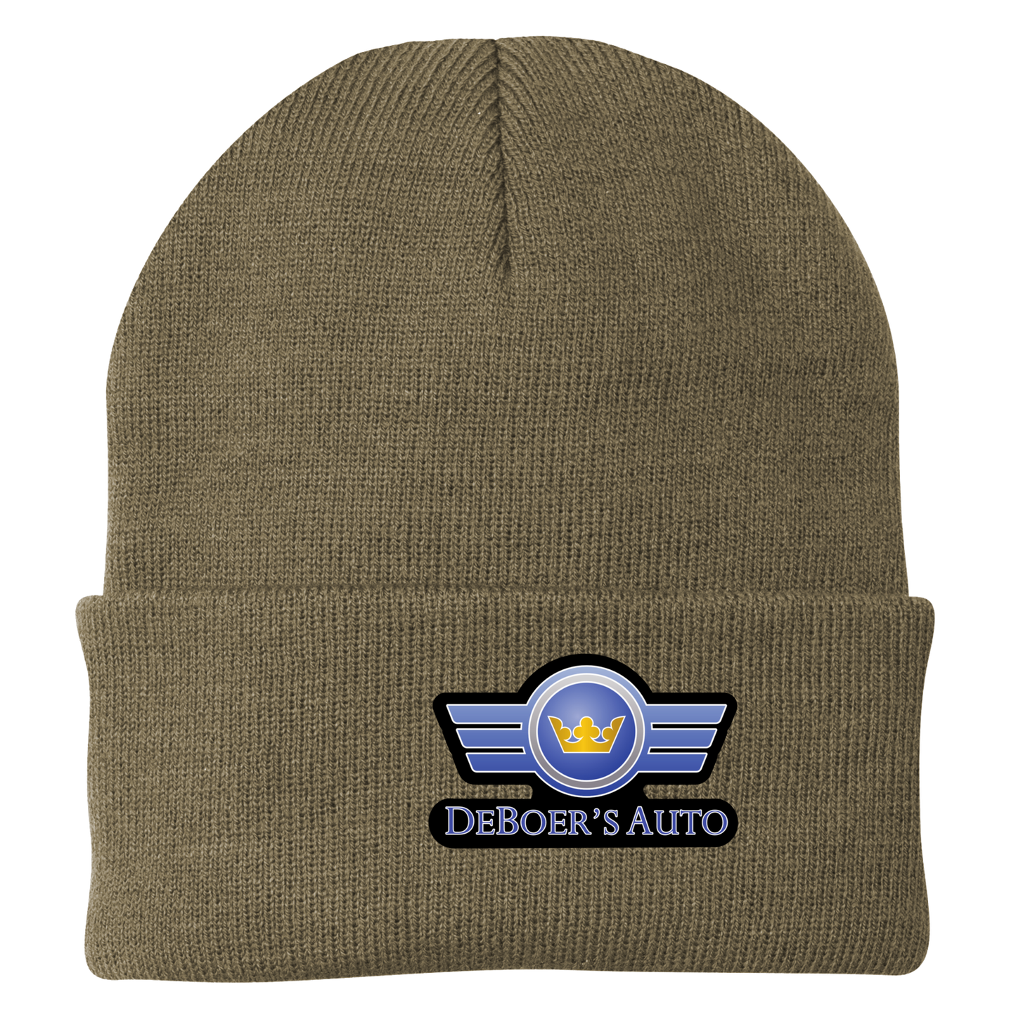 Lined Knit Cap / Beanie - Fleece-Lined CP90L - DeBoer's Auto