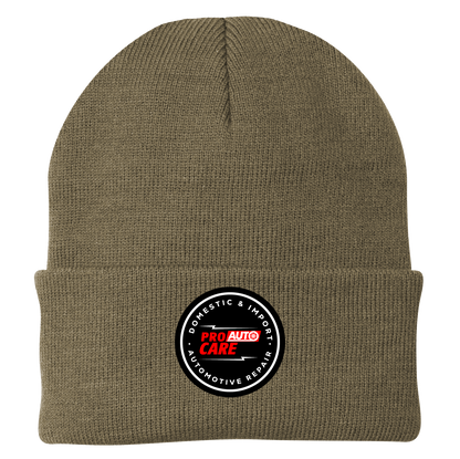 Lined Knit Cap / Beanie - Fleece-Lined CP90L - Pro Auto Care