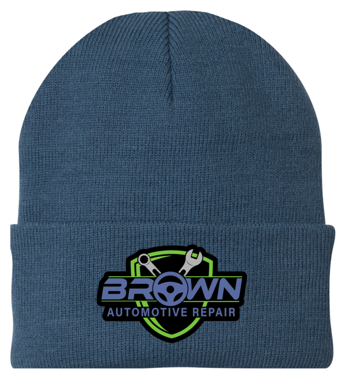 Port & Company® - Knit Cap / Beanie CP90 - Brown Automotive Repair