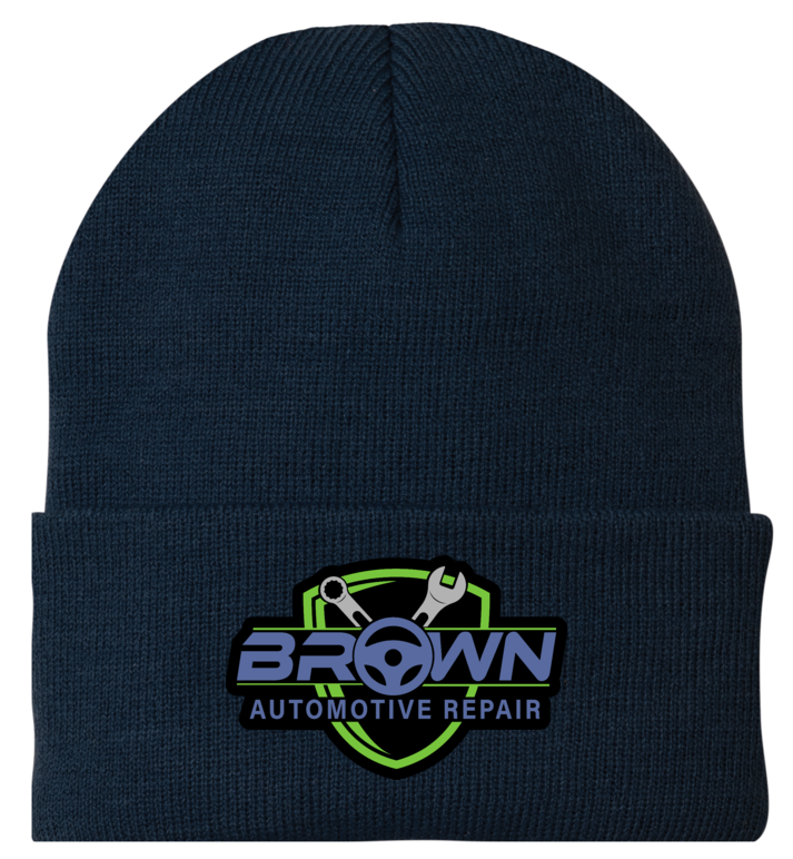 Port & Company® - Knit Cap / Beanie CP90 - Brown Automotive Repair