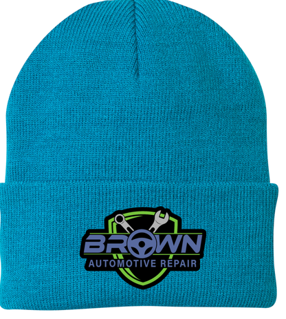 Port & Company® - Knit Cap / Beanie CP90 - Brown Automotive Repair