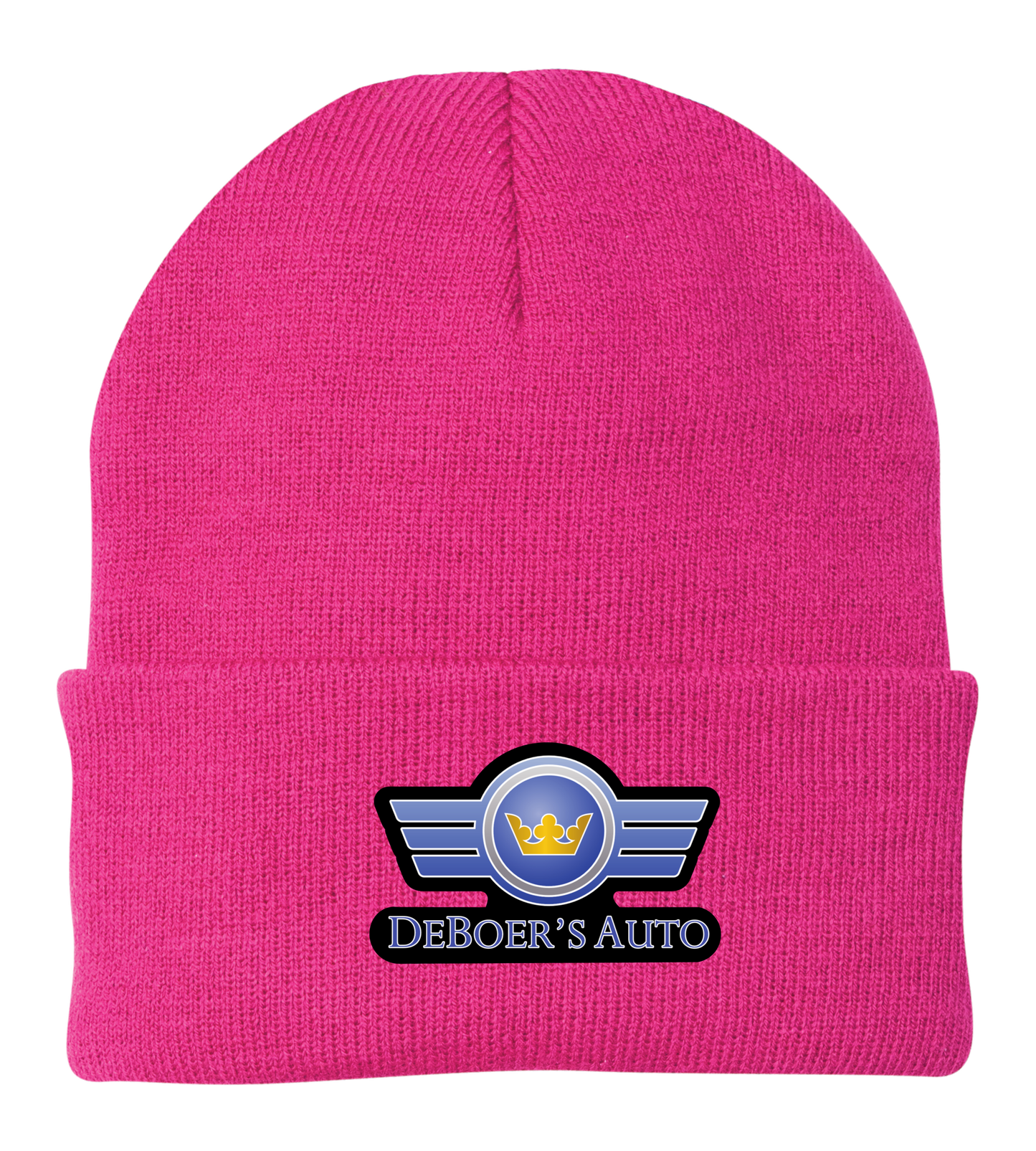 Lined Knit Cap / Beanie - Fleece-Lined CP90L - DeBoer's Auto