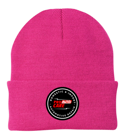 Lined Knit Cap / Beanie - Fleece-Lined CP90L - Pro Auto Care