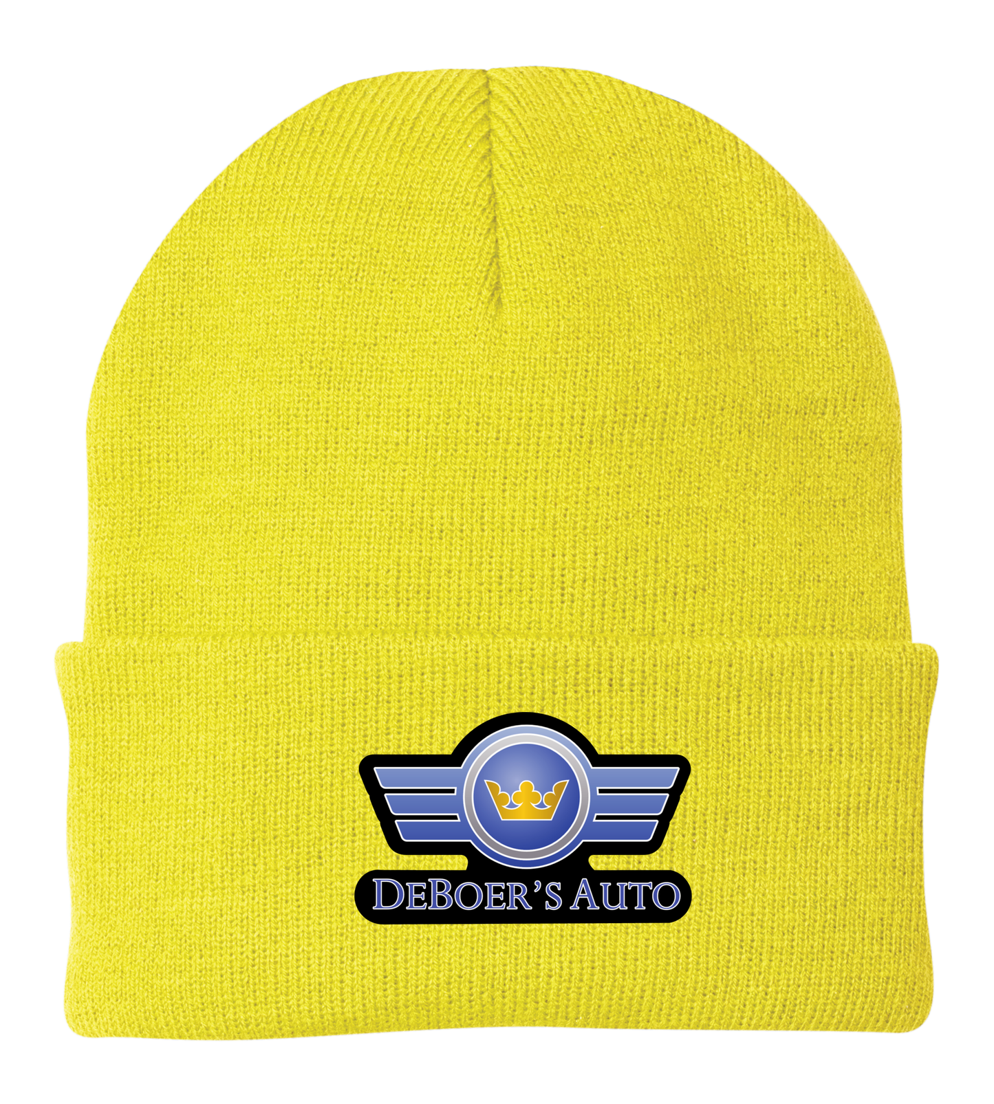 Lined Knit Cap / Beanie - Fleece-Lined CP90L - DeBoer's Auto