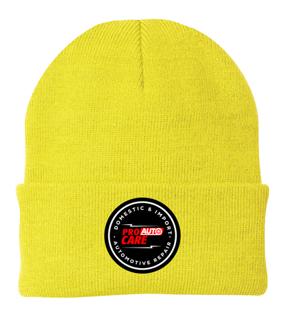 Lined Knit Cap / Beanie - Fleece-Lined CP90L - Pro Auto Care