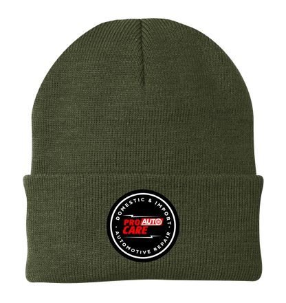 Lined Knit Cap / Beanie - Fleece-Lined CP90L - Pro Auto Care