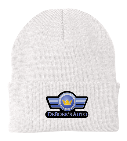 Lined Knit Cap / Beanie - Fleece-Lined CP90L - DeBoer's Auto