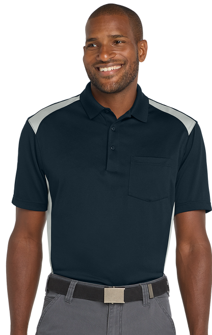 Mens - Cornerstone Snag-Proof Two-Way Colorblock Pocket - CS614