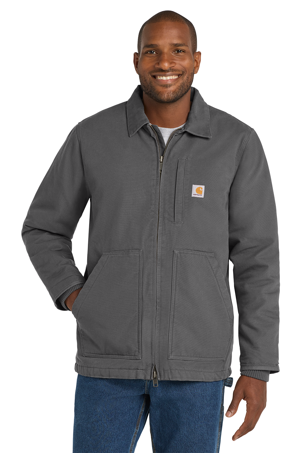 Embroidered Carhartt® Sherpa-Lined Coat - CT104293