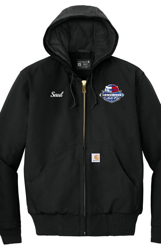 Jacket - Carhartt® Quilted-Flannel-Lined Duck Jacket CT106677 - Longwood Auto Fix