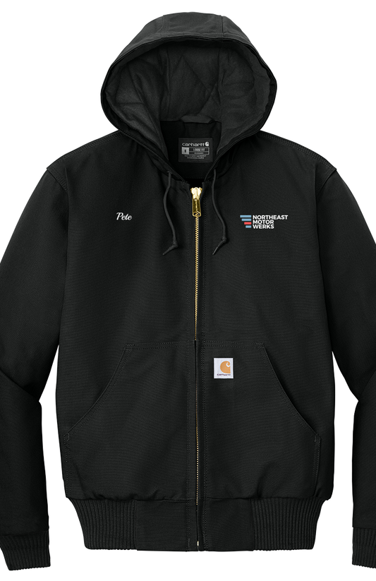 Jacket - Carhartt® Quilted-Flannel-Lined Duck Jacket CT106677 - Northeast Motor Werks