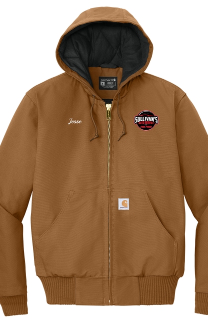 Jacket - Carhartt® Quilted-Flannel-Lined Duck Jacket CT106677 - Sullivan’s Auto Service and Tire Pro