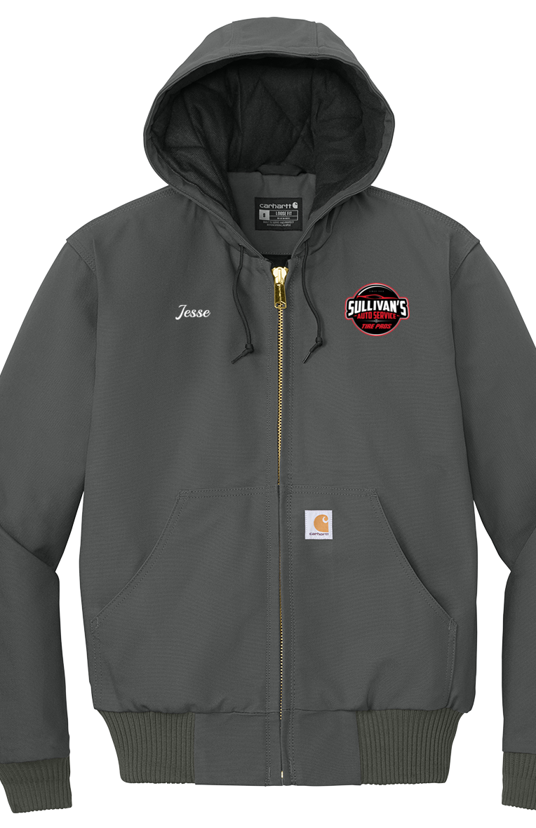 Jacket - Carhartt® Quilted-Flannel-Lined Duck Jacket CT106677 - Sullivan’s Auto Service and Tire Pro