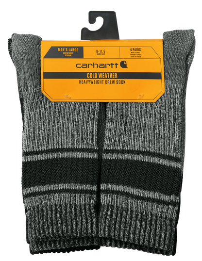 Socks - Carhartt® Heavyweight Crew Sock (4-Pack)