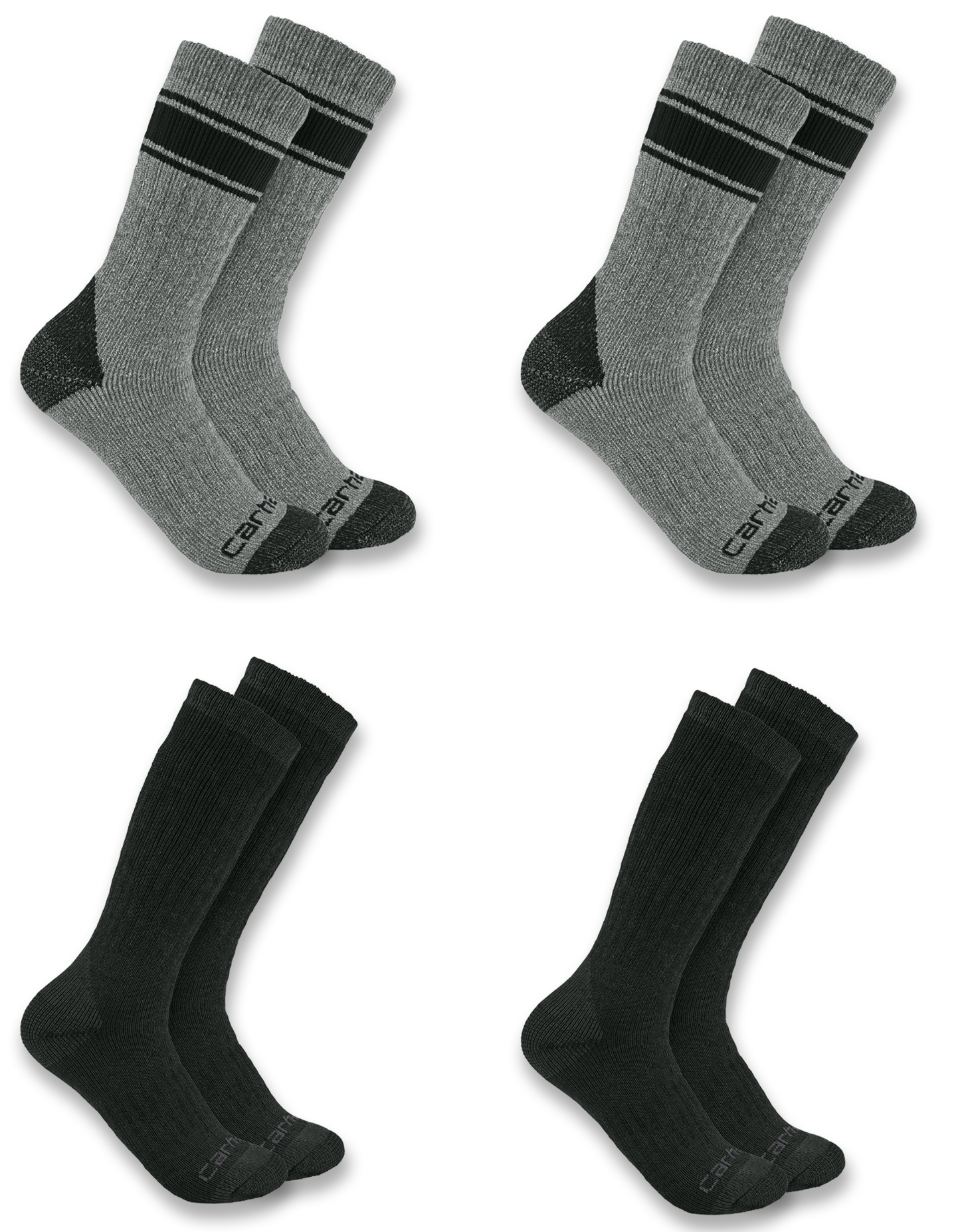 Socks - Carhartt® Heavyweight Crew Sock (4-Pack)