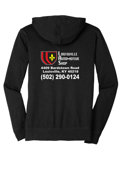 FULL ZIP HOODIE - District  Jersey DT1100 - Louisville Automotive Shop