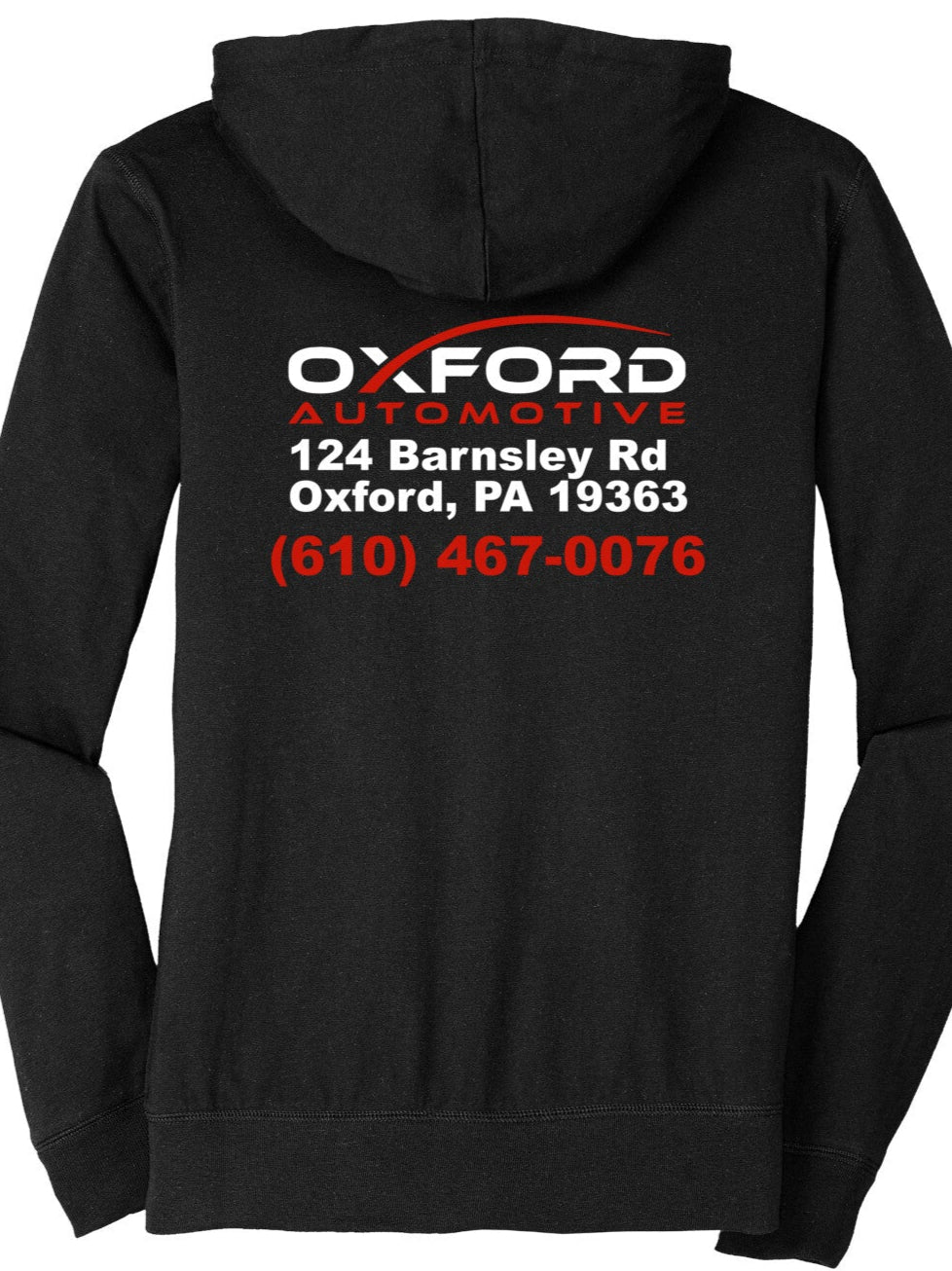 FULL ZIP HOODIE - District  Jersey DT1100 - Oxford Automotive
