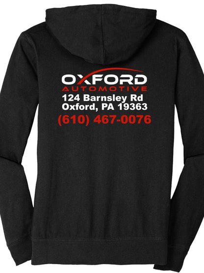 FULL ZIP HOODIE - District  Jersey DT1100 - Oxford Automotive