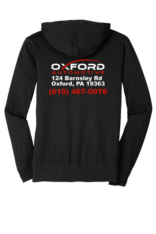 FULL ZIP HOODIE - District  Jersey DT1100 - Oxford Automotive